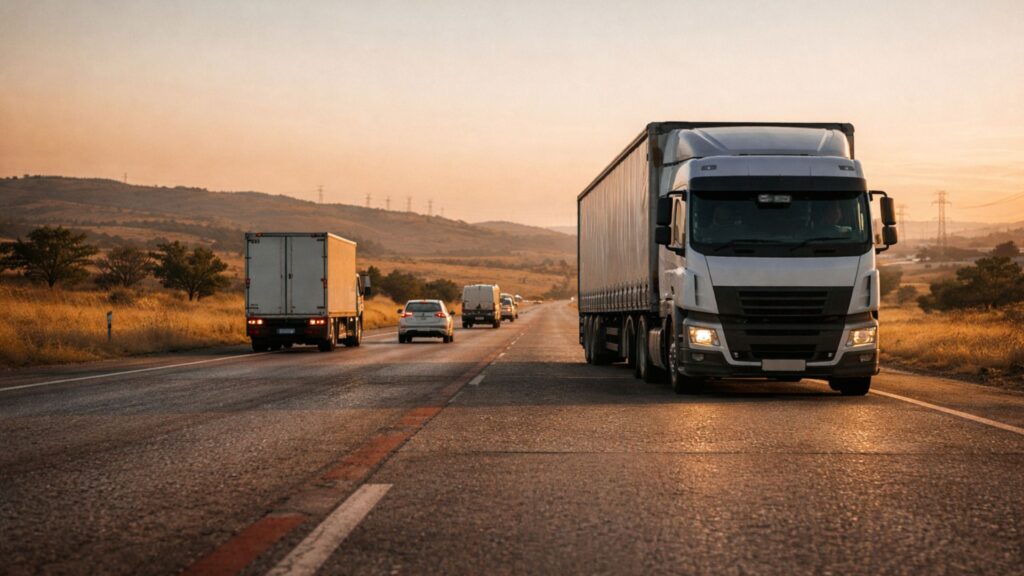 AI dashcam fleet safety system in Centurion Gauteng for commercial vehicles
