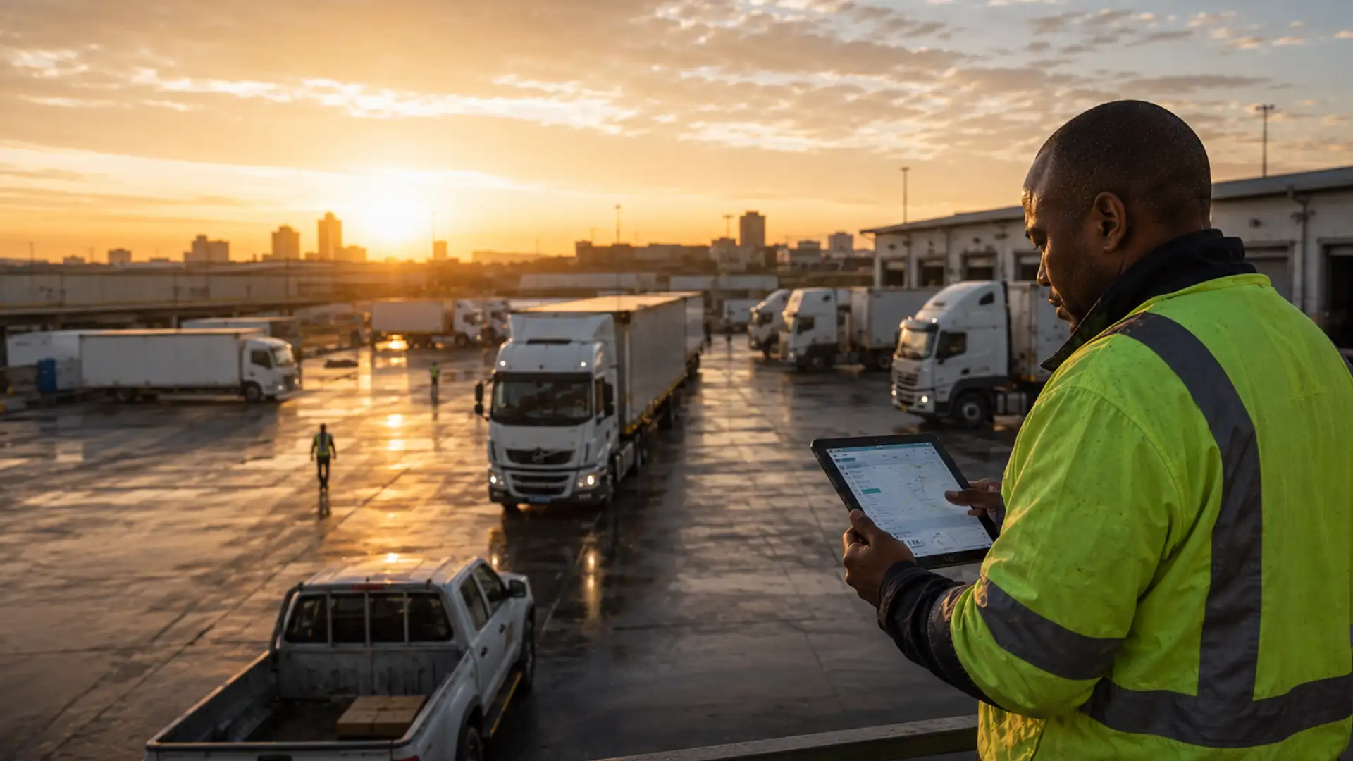 GPS tracking Pretoria improving fleet visibility