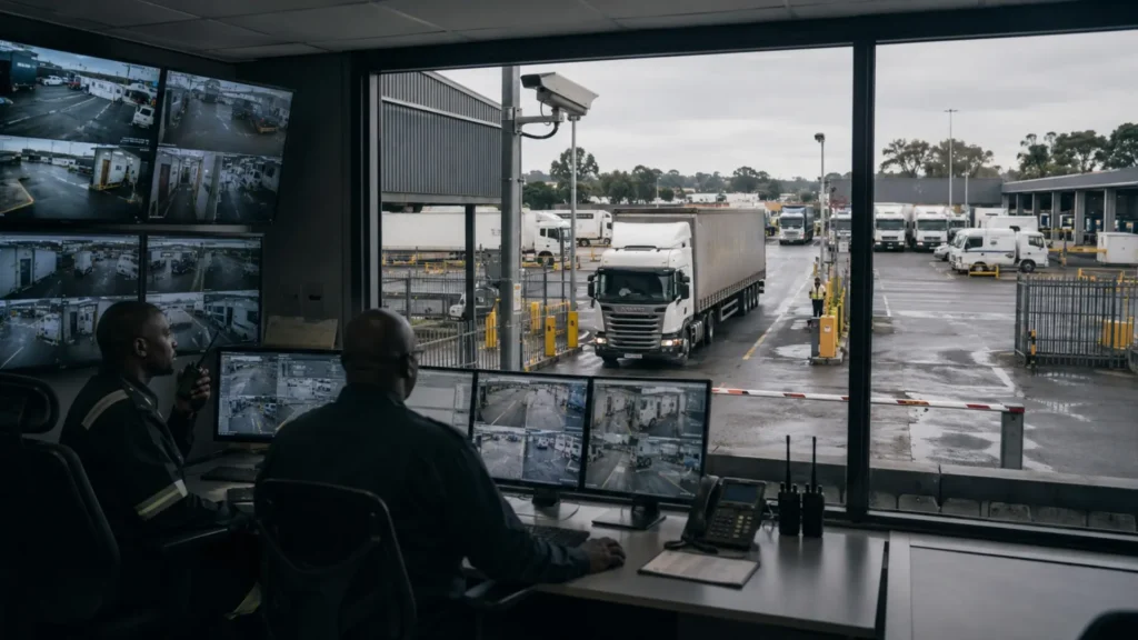 CCTV and Access Control Prevent Business Crime at a Gauteng fleet depot
